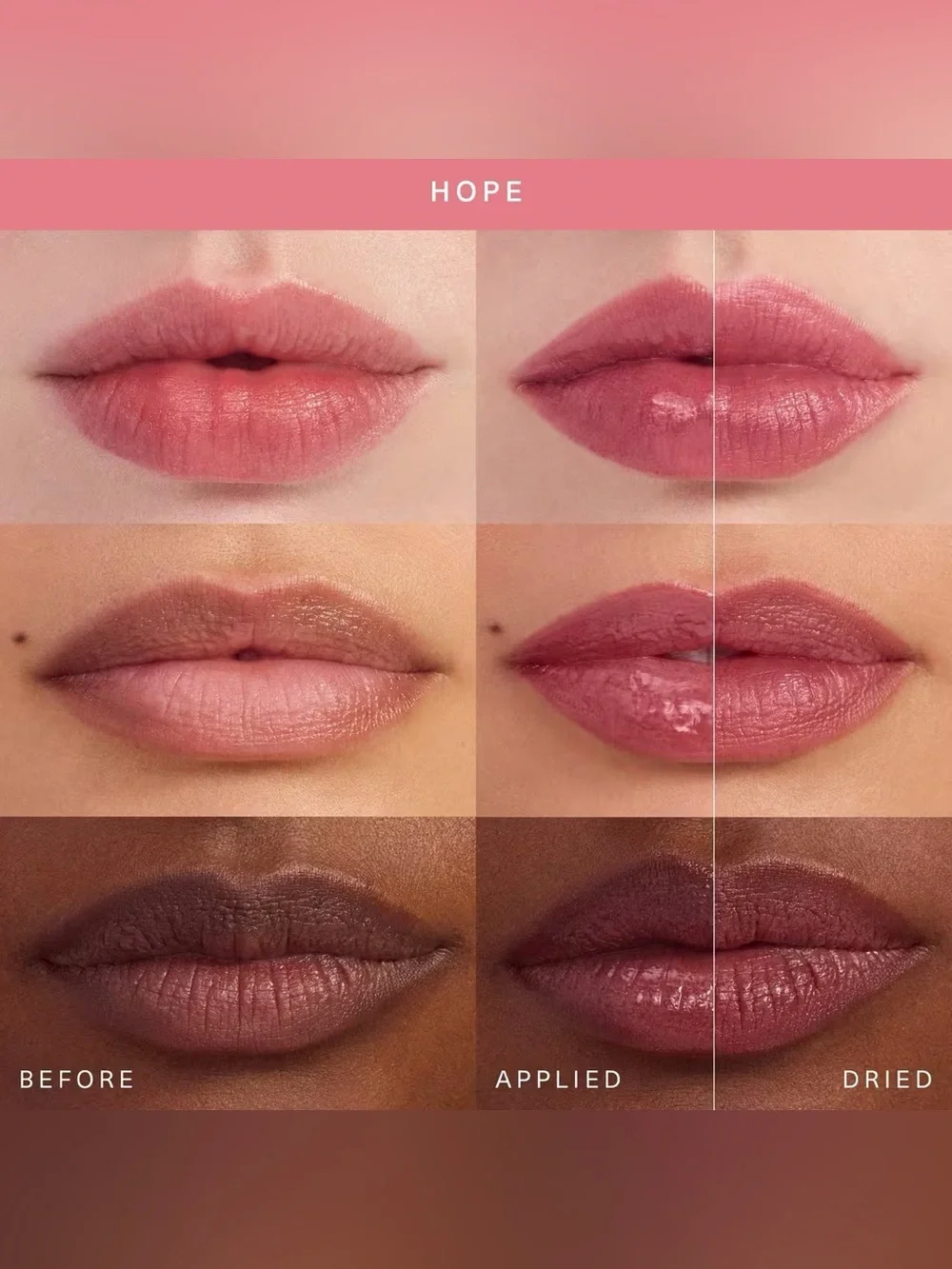 Rare Beauty Tinted Lip Oil, Hope